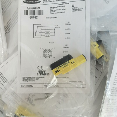 邦纳QS18VP6RBQ8有40个拍前询价下单