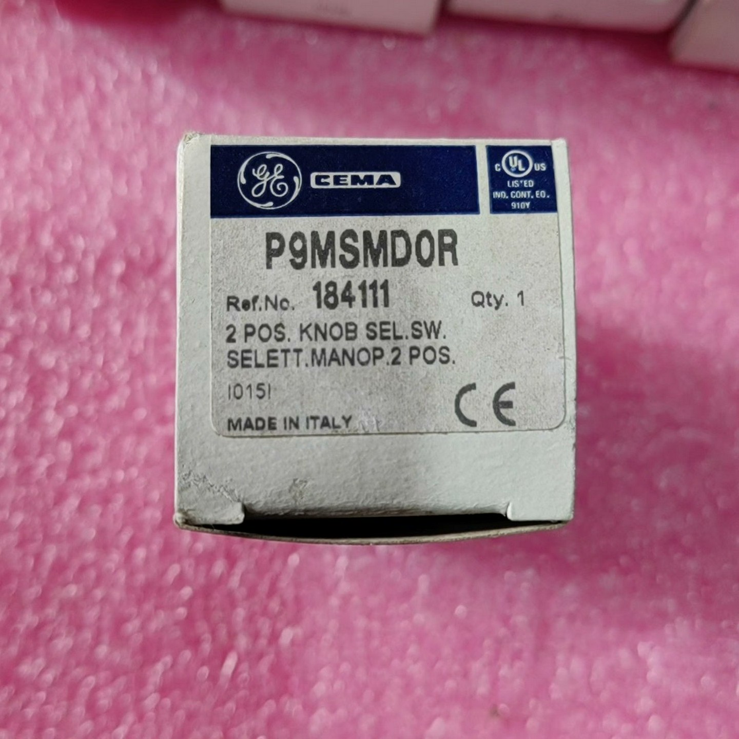 询价~通用GE开关，P9MSMD0R，184111，七只，