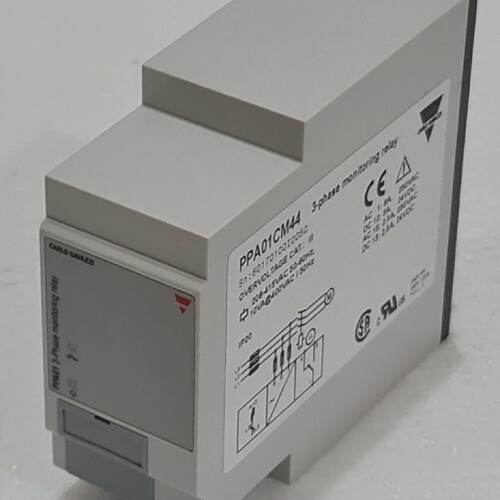 CARLO GAVAZZI PPA01CM44 3PHASE MONITORING RELAY SN60170100I0