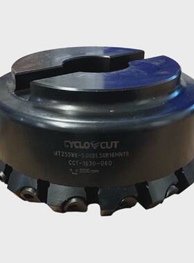 CycloCutCCT16300606英寸可转位面铣刀2200RPM