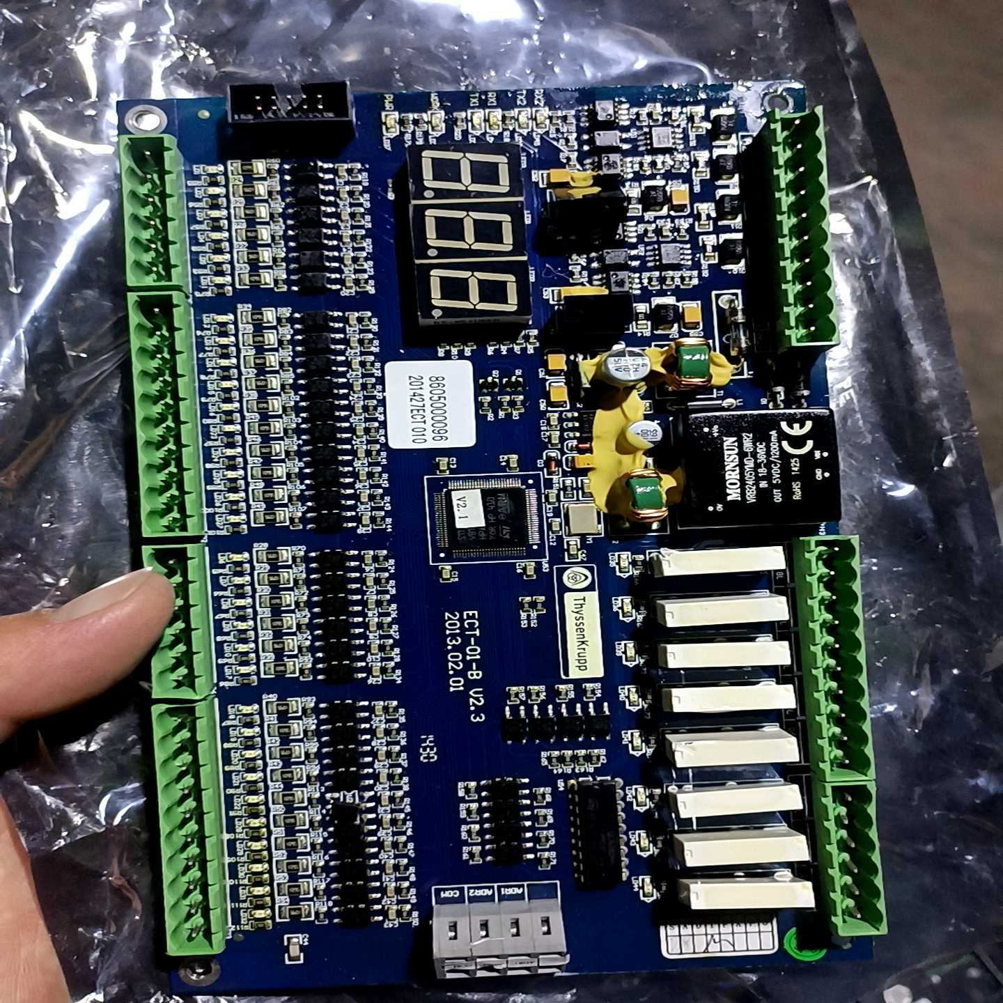 【请询价】蒂森扶梯主板 ECT-01-B V23  全新看上的联系