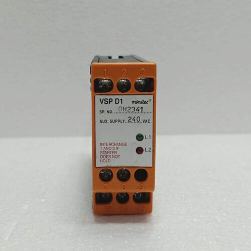 Minilec VSPD1 Phase Failure Relay  3 Phase Voltage Monitor