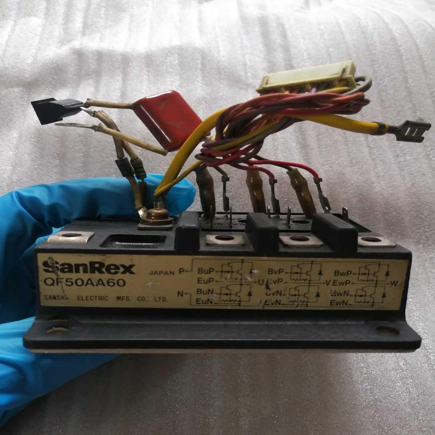 日本原装SanRex三社电源模块/功率模块，型号：QF50A