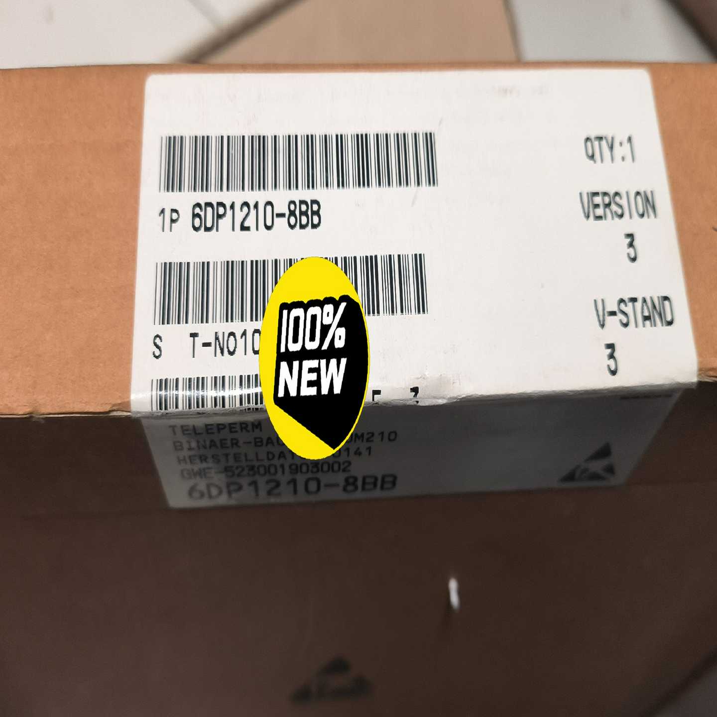 询价西门子6DP卡件6DP1210-8BB全新原装正品未