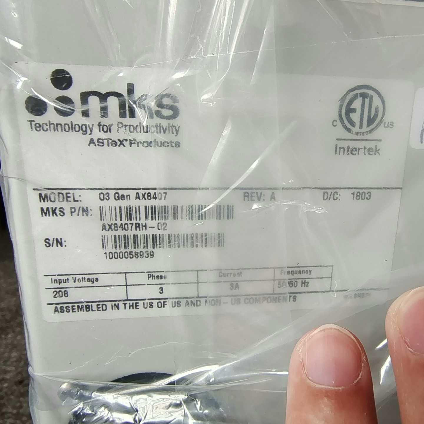 mksAX8407Astex询价