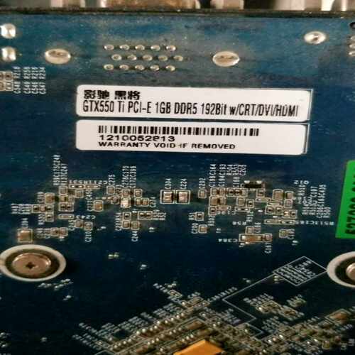 议价550ti显卡适用
