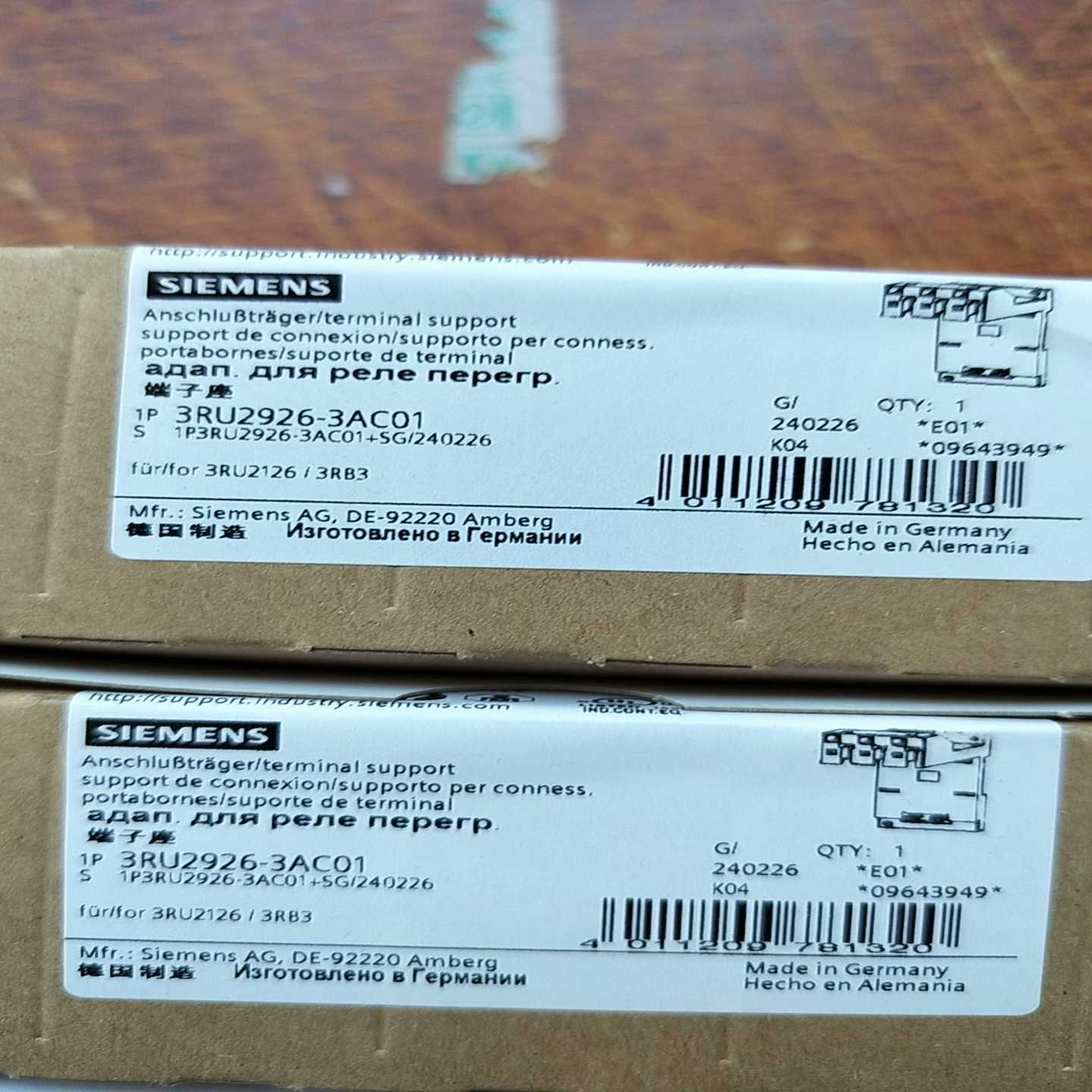 【议价】3RU2926-3AC01