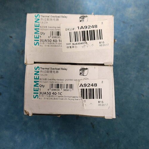 溢价-热继电器3UA50401C