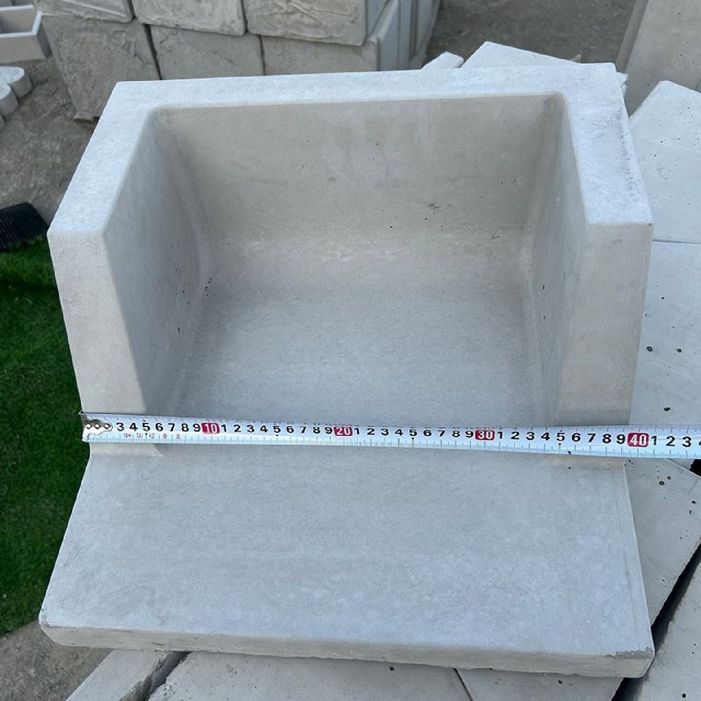 水泥混凝土水簸箕墙角排水管雨水下方管道接雨水簸箕雨水漏水簸箕