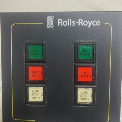 溢价-罗罗RollsRoyce舵机泵启停指示板控制显示板CM4