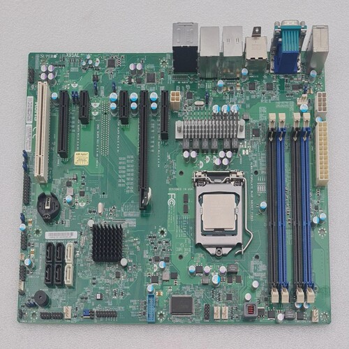 SUPERMICROX9SAEREV:1.01A主板LGA1155带英特尔E3-1225V2