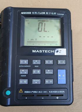 华仪MS5308便携式LCR电桥测试仪成色如图只有主机拍前询价