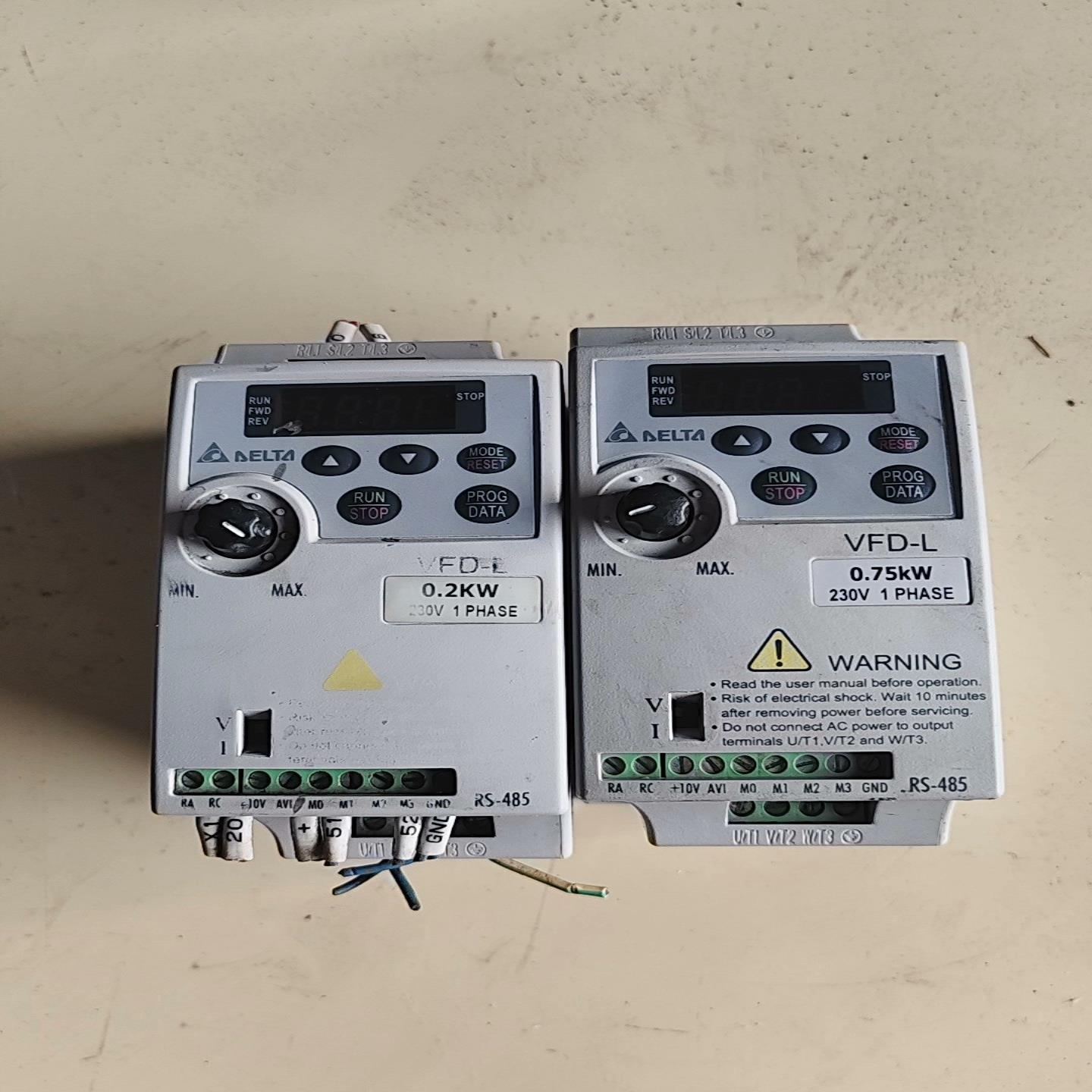 【星慕电子】台达变频器VFD-L系列0.75KW，0.2KW 220V