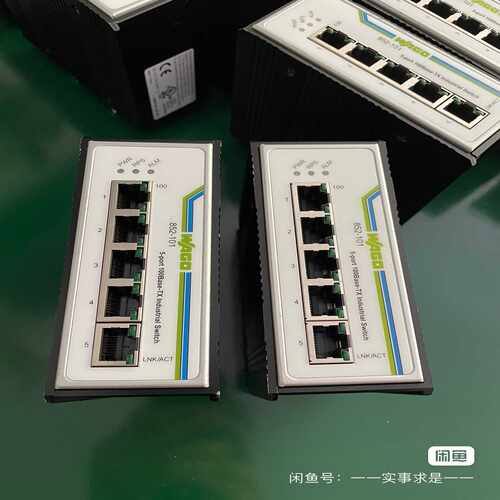 WAGO万可852-101工业交换机~询价
