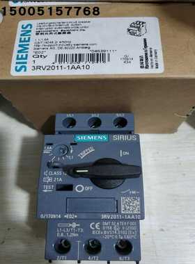 3RV2011-1AA10西门子断路器全新原装现货，假一罚十！