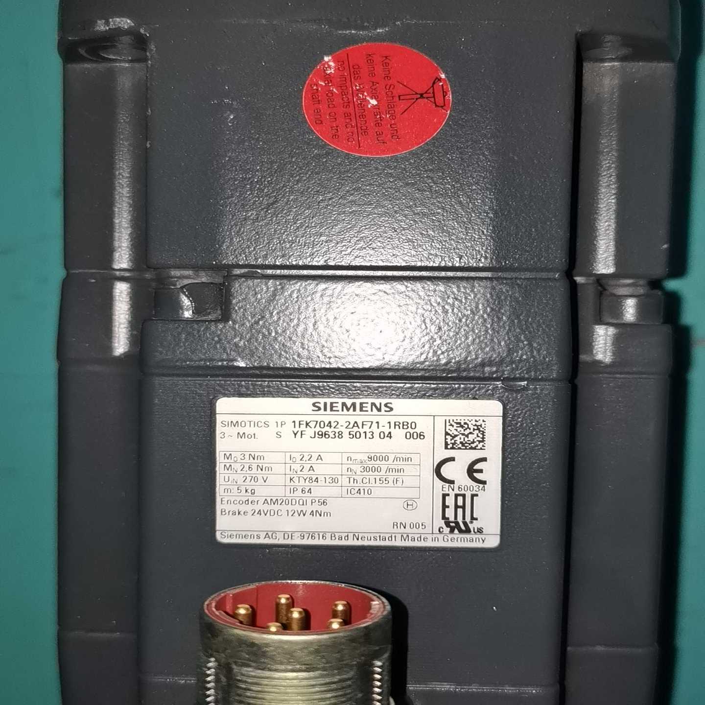 议价西门子伺服电S机1FK7042-2AF71-1RB0现货维修/现货