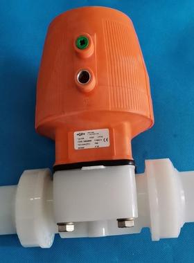 询价GF气动隔膜阀PVDFd50DN40实物图议价