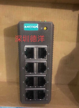 议价MOXA 全新原装EDS-208工业级交换机 【现货】