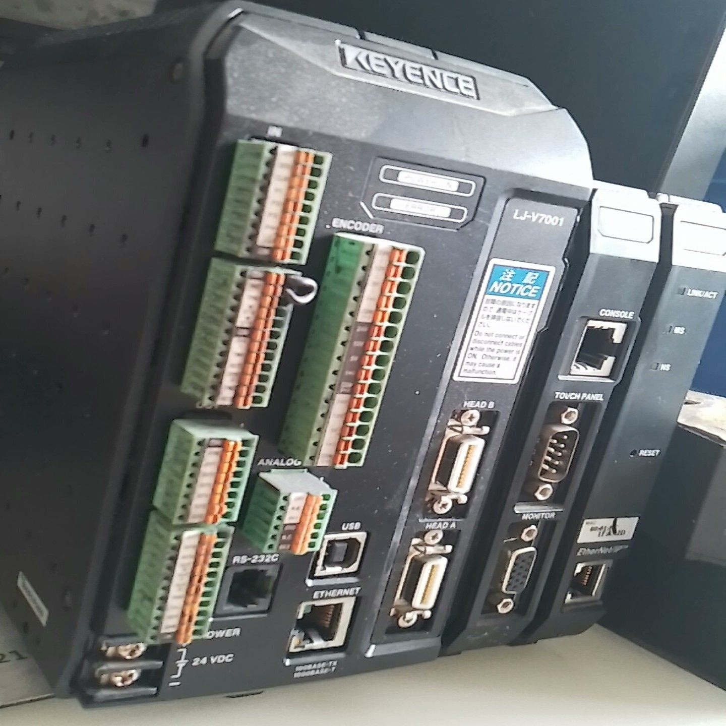 【请询价】基恩士激光测距控制器lj-v7001lj-vm100cb