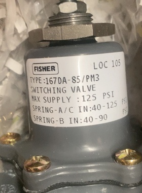 【议价】费希尔167DA85PM3减压阀全新原装最大压力12