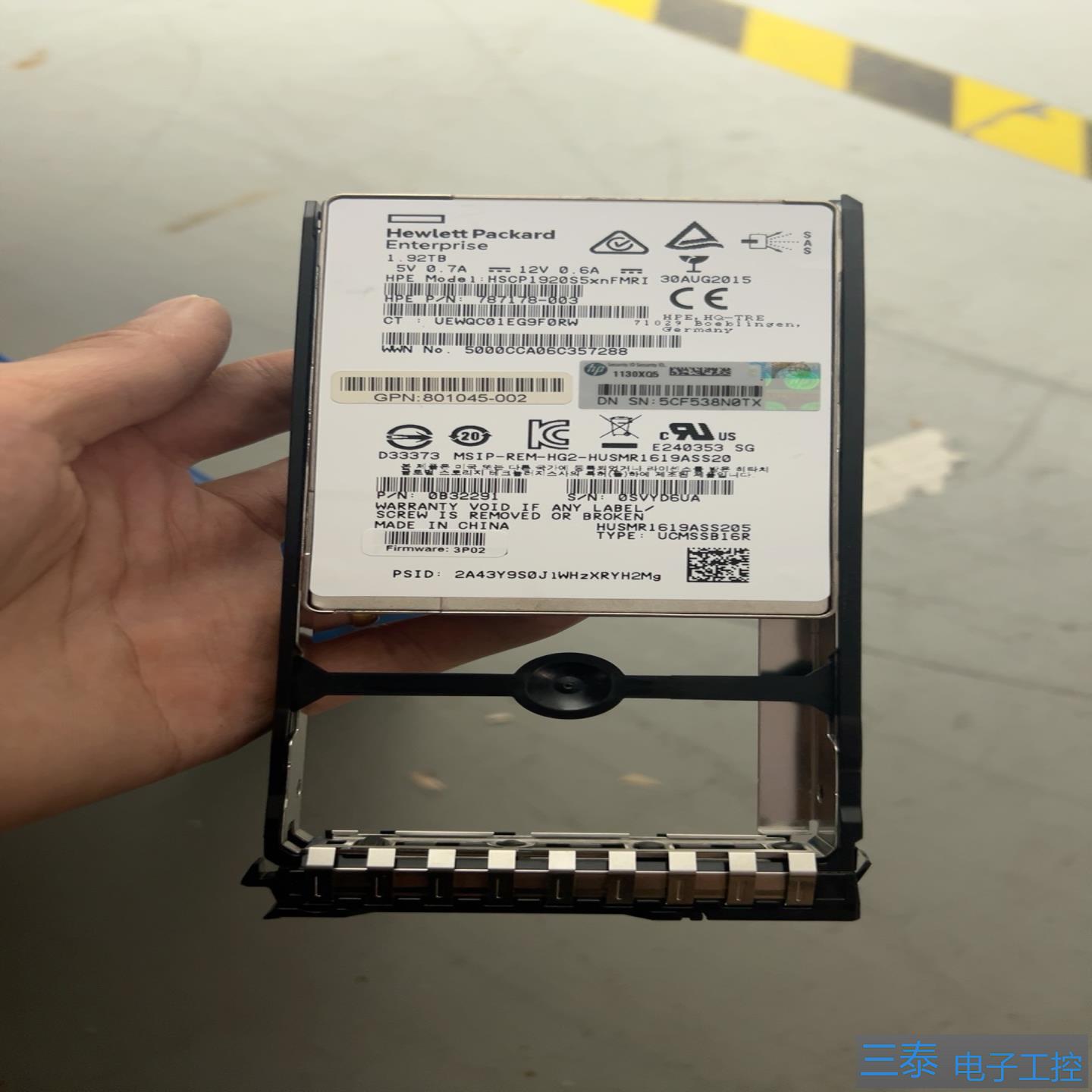 HP 3par 2000 MLC 192T 809588-，议价