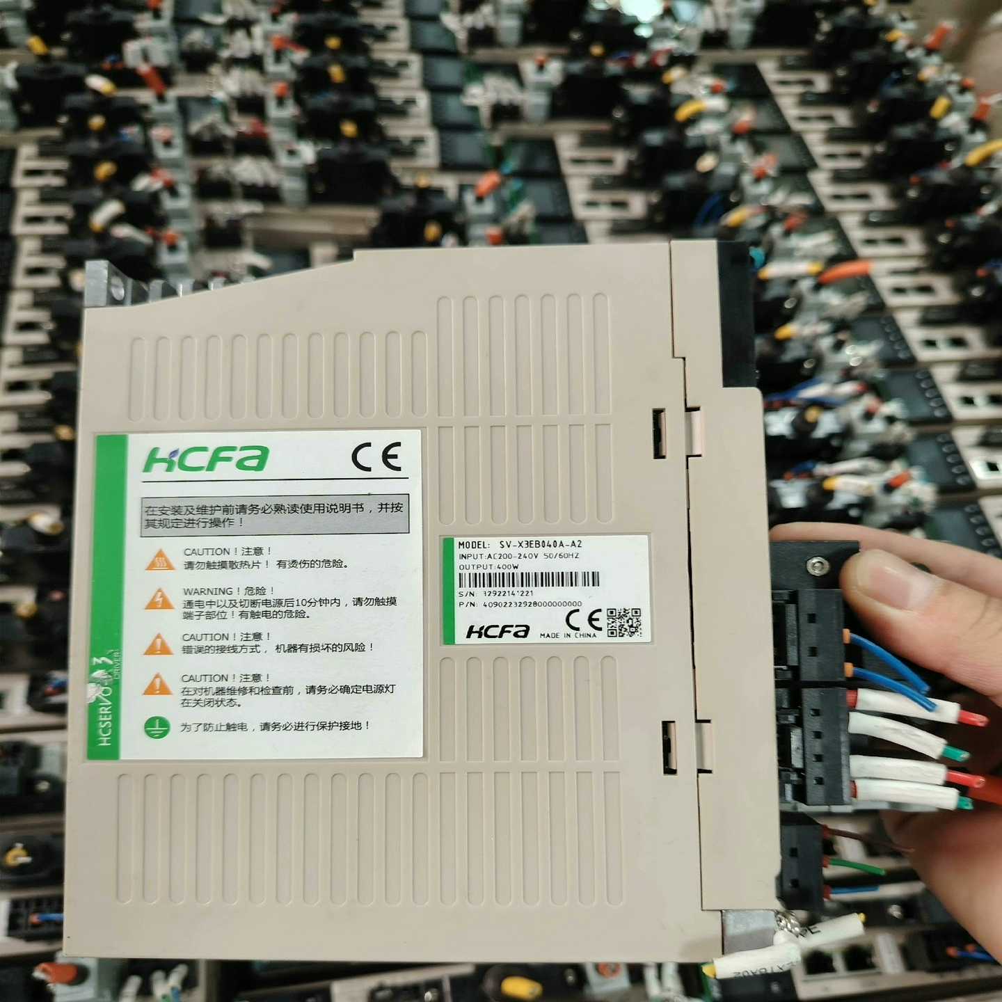 禾川X3EB系列总线绝对值400W套装--议价商品