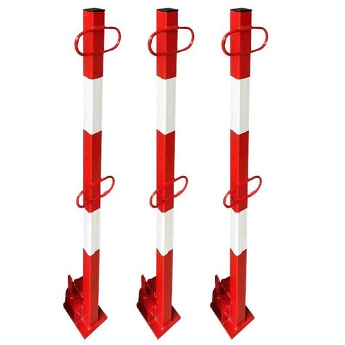 生命线立杆钢结构生命线支架防坠落安全立杆高空作业安全绳支架