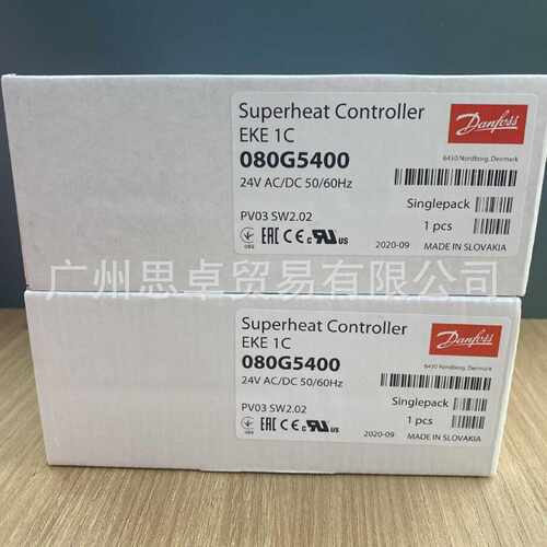 蒸发器控制器EKE1C-EKE1B-EKE1A-EKC312-084B7250-DANFOdSS-丹佛