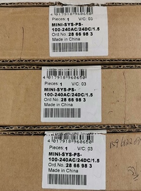 菲尼克斯电源2866983MINIPS100240A议价