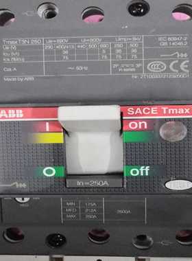 T3N250.3P250A塑壳断路器八九成新，询价