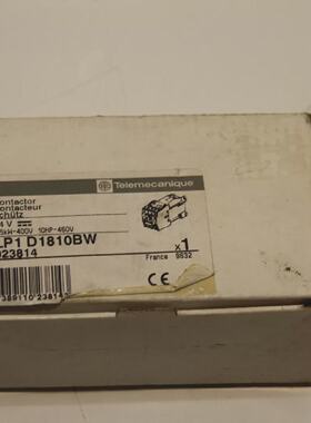 TelemecaniqueLP1D1810BW接触器全新