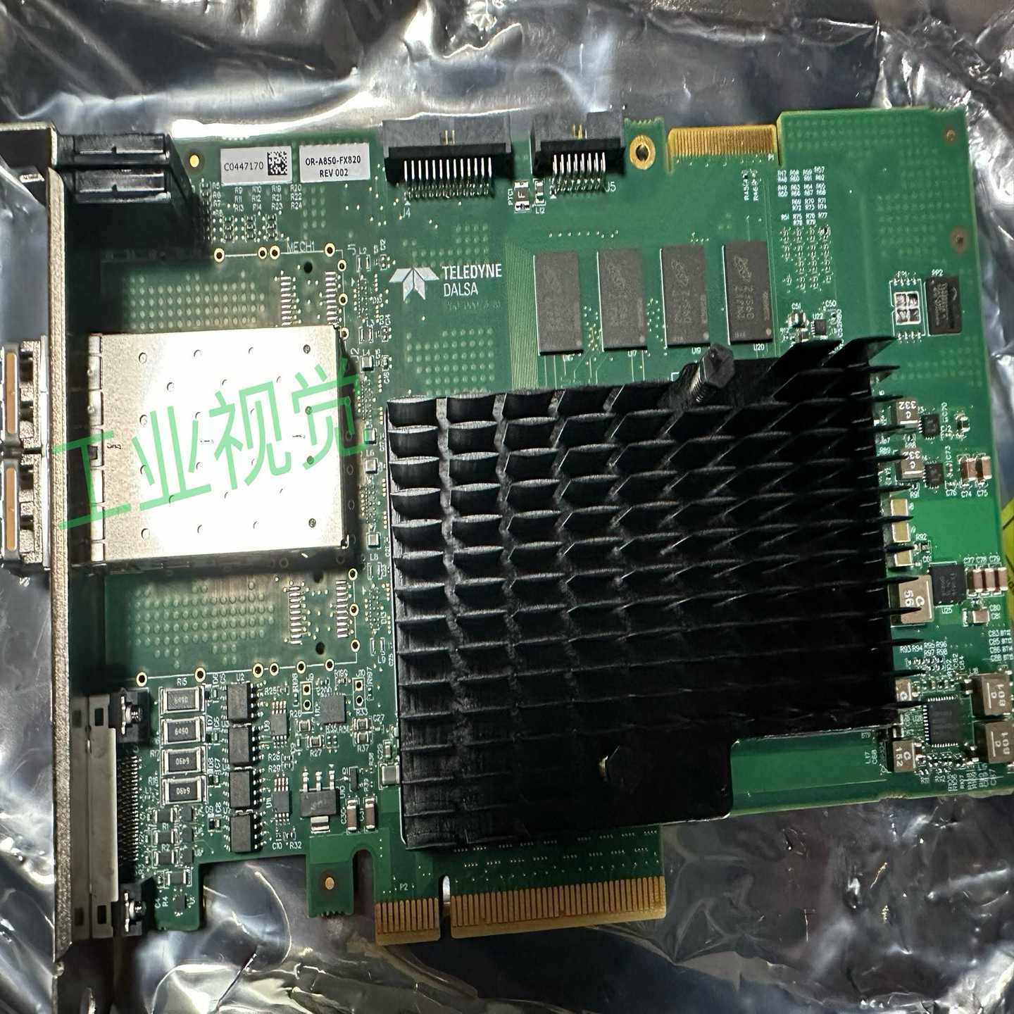 询价全新DALSA采集卡，OR-A8S0-FX820，全新新款c