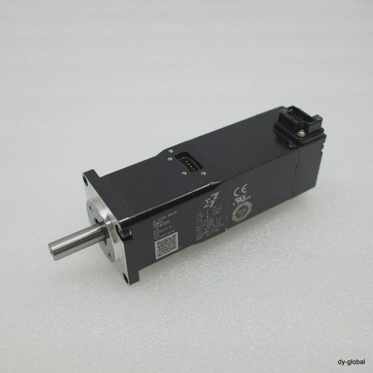 YASKAWASIGMA7SGM7J-01AFD2C钥匙100W200V交流电伺服电机