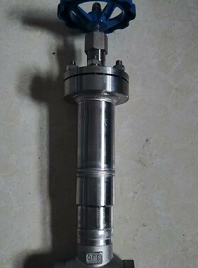 询价-川力机械低温截止阀保温阀DN25规格带蓝色手轮库