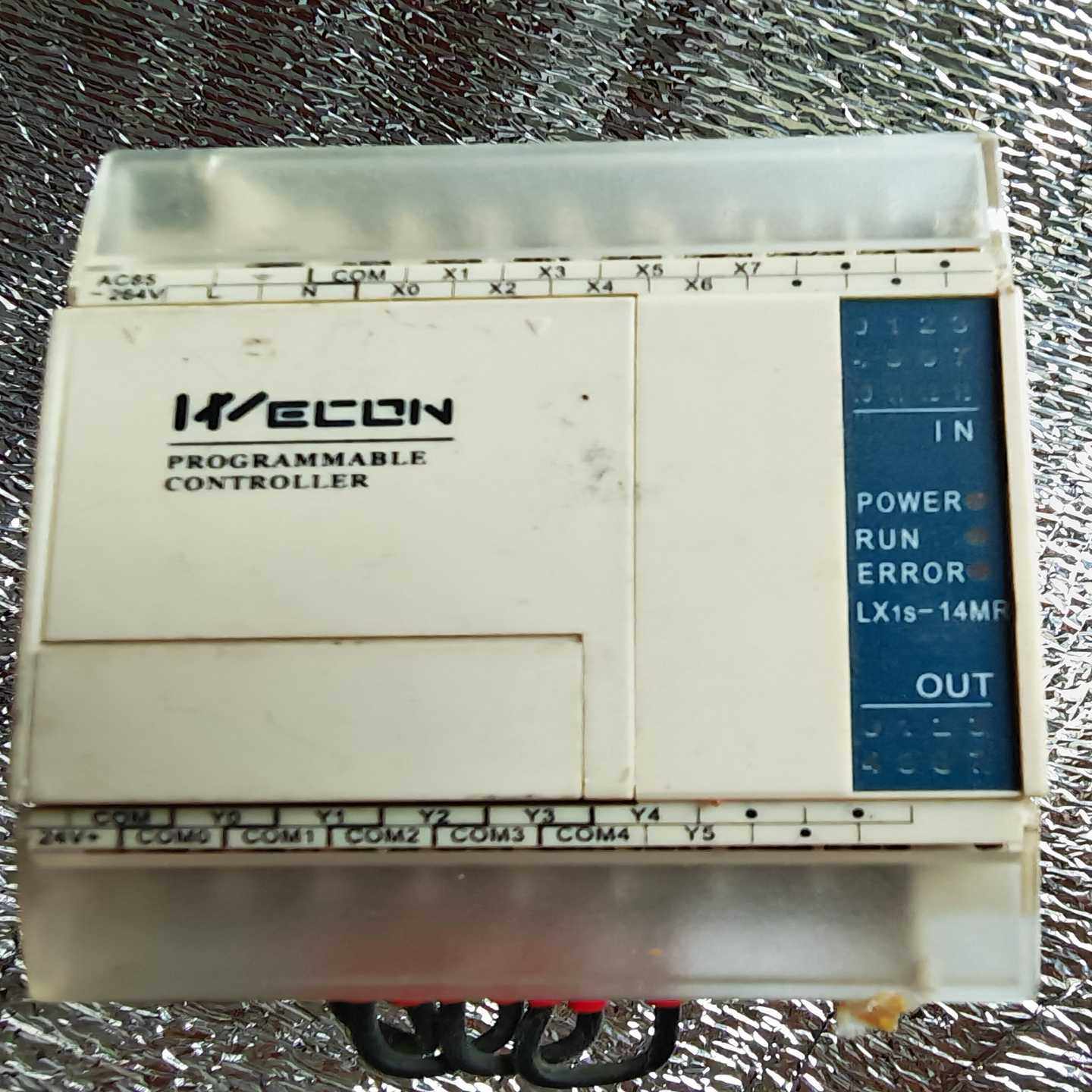 PLC控制器，型号：LX1X-14MR-A，功能包好。--议价商品