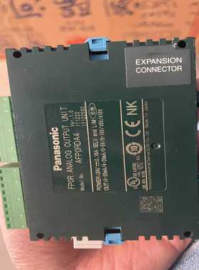 松下PLC模块AFPORDA4，拆机货，图片是实物拍摄的，--议价商品
