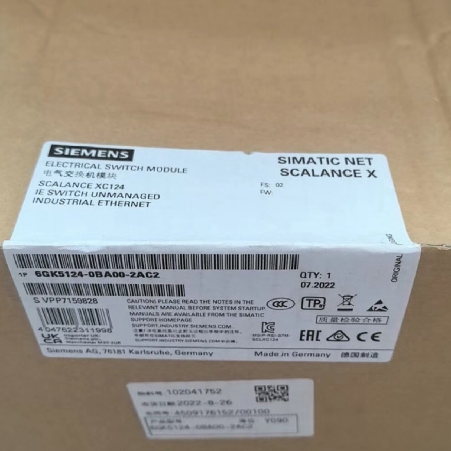 议价6Gk51240Ba002Ac2 Module适用