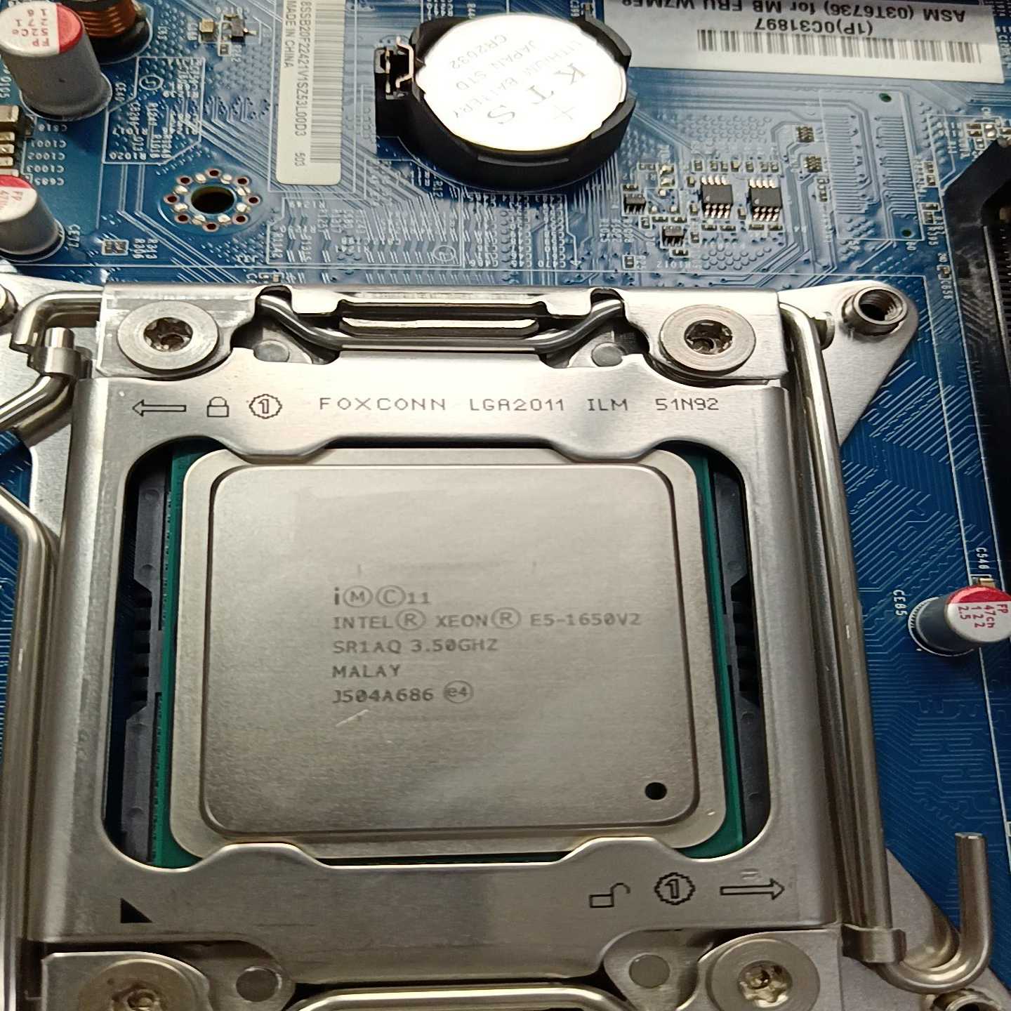 （洋洋设备）2011接口至强CPUE5－1650V26核12线程