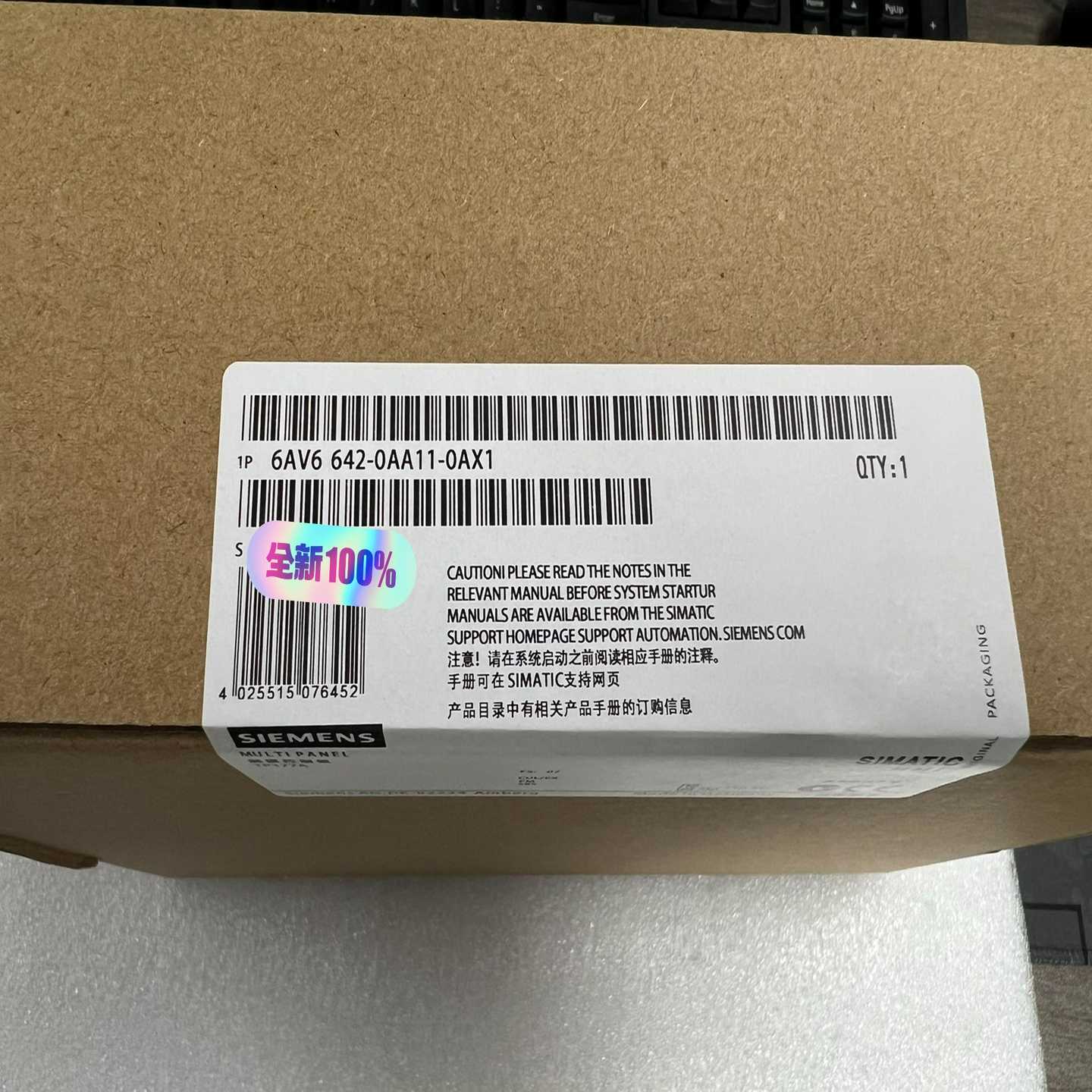 仅开封6AV6642-0AA11-0AX1产品质保12个询价