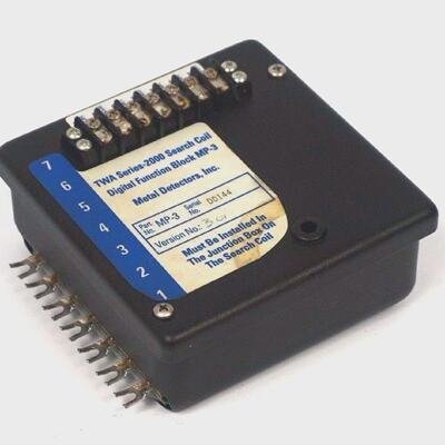 Used METAL DETECTORS INC MP3 Digital Function Block MP3