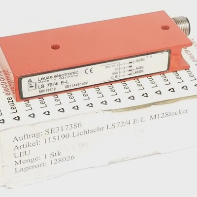 LEUZE ELECTRONICS LS724EL PHOTOELECTRIC SENSOR RECEIVER 5001