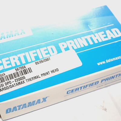 NEW DATAMAX DPO220035 PRINTHEAD