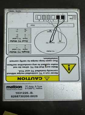 询价mattson 1031220 成色如图25~可接维修