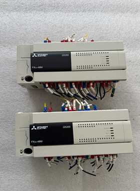 三菱PLCFX3U-48MT/ES-A原装拆机件成色很--议价商品