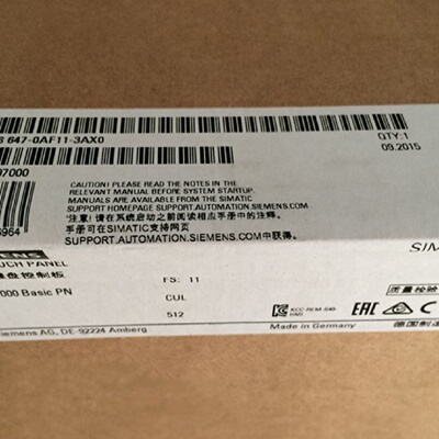 议价6AV6647-0AF11-3AX0西门子KTP1000触控屏幕10寸6AV6 647-0AF1