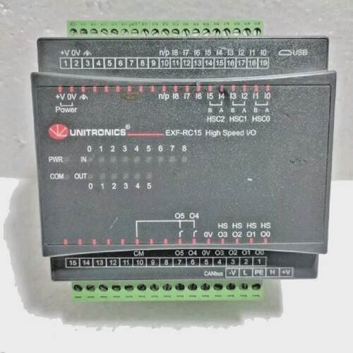 Unitronics Modle EXFRC15 Haute Vitesse IO Module 24VDC 3W  D