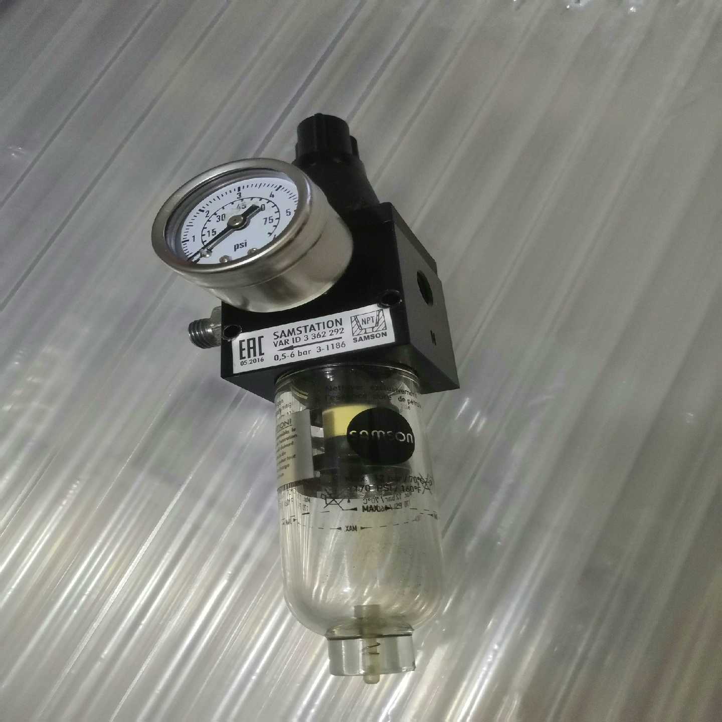 萨姆森减压阀 带安装支架2017年的设备拆机  型号和外观见【鑫