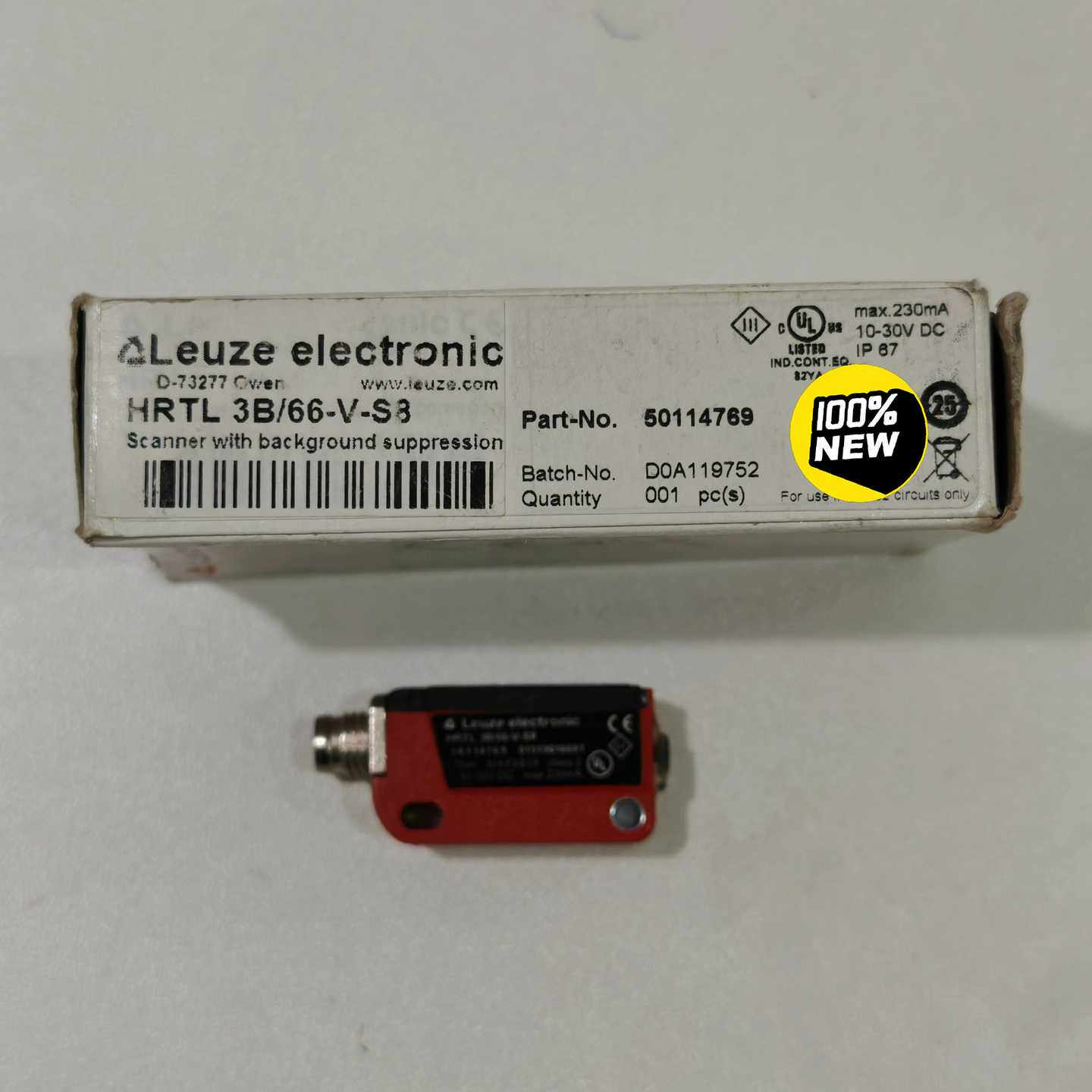 Leuze电子传感器HRTL3B/66-V-S8光学询价