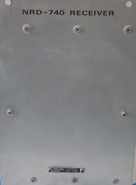 JRC 700 Serie NRD740 Abtast Empfnger V0172 3.7 JRC 99.01.25