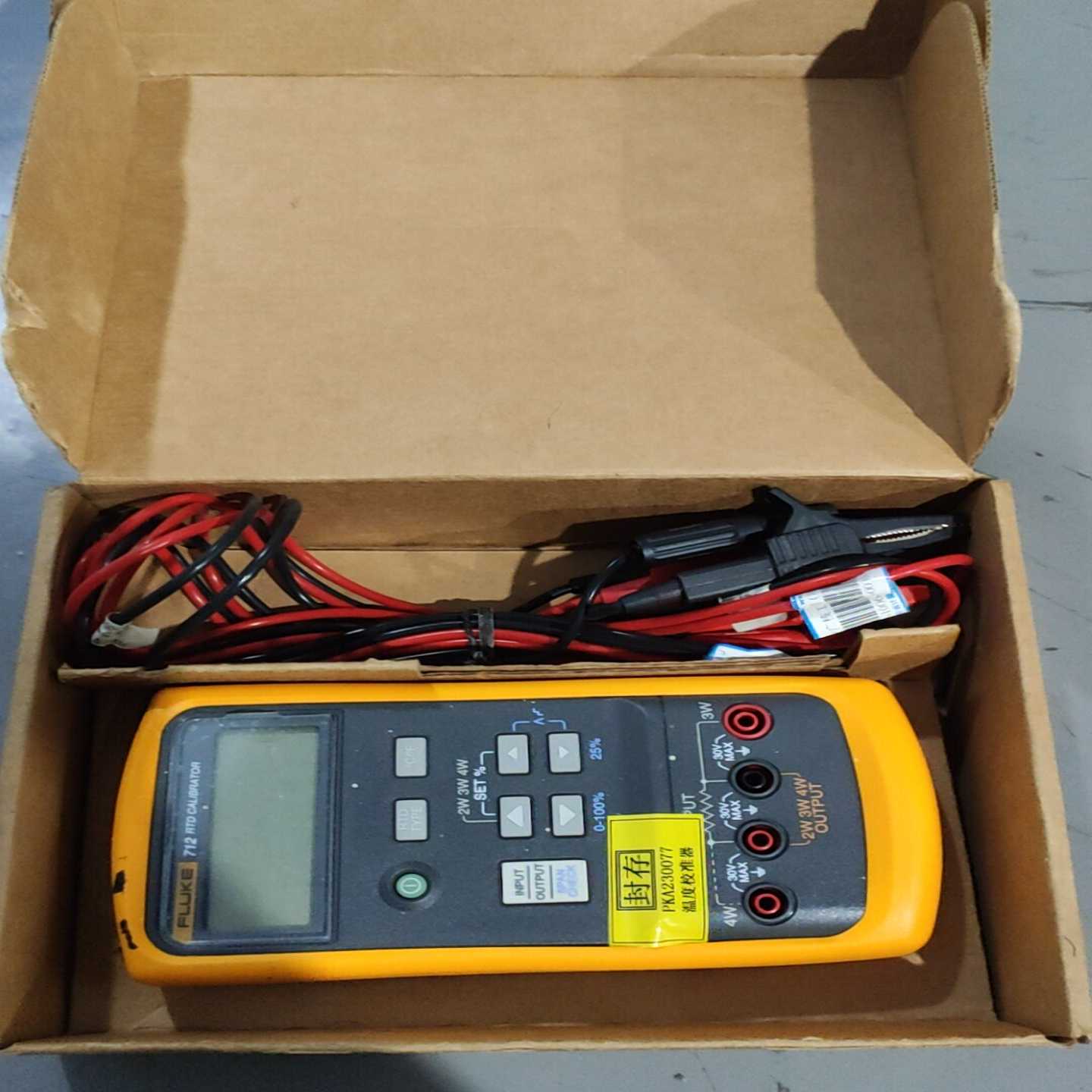 询价温度校准器712，拍前请询价